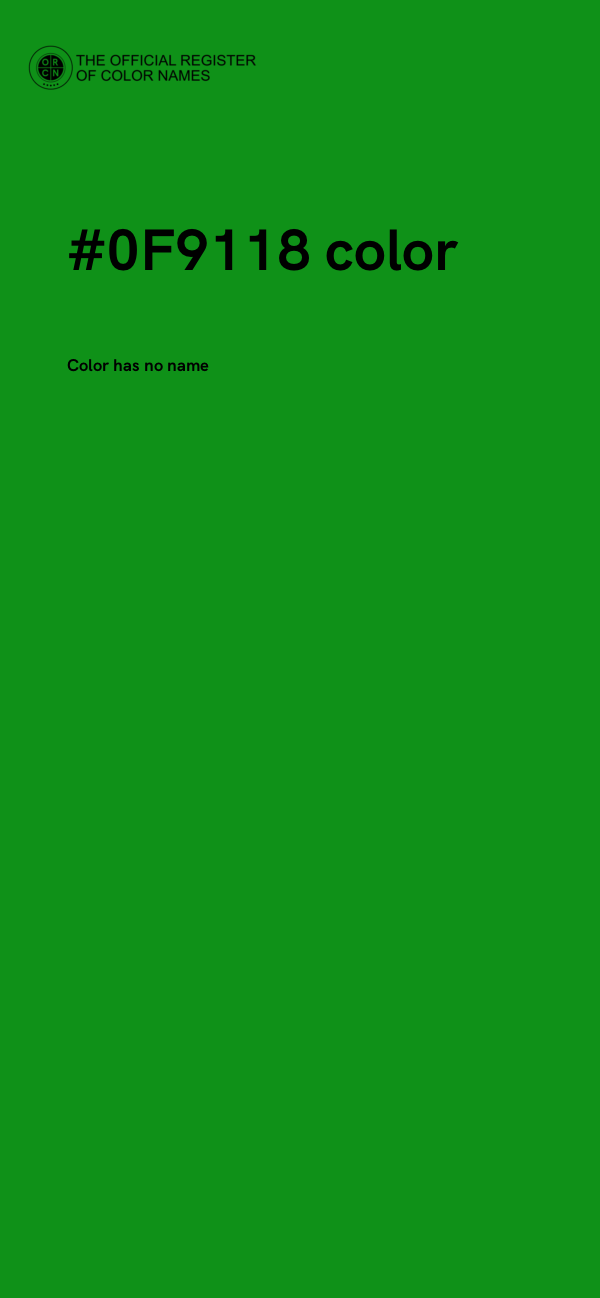 #0F9118 color image