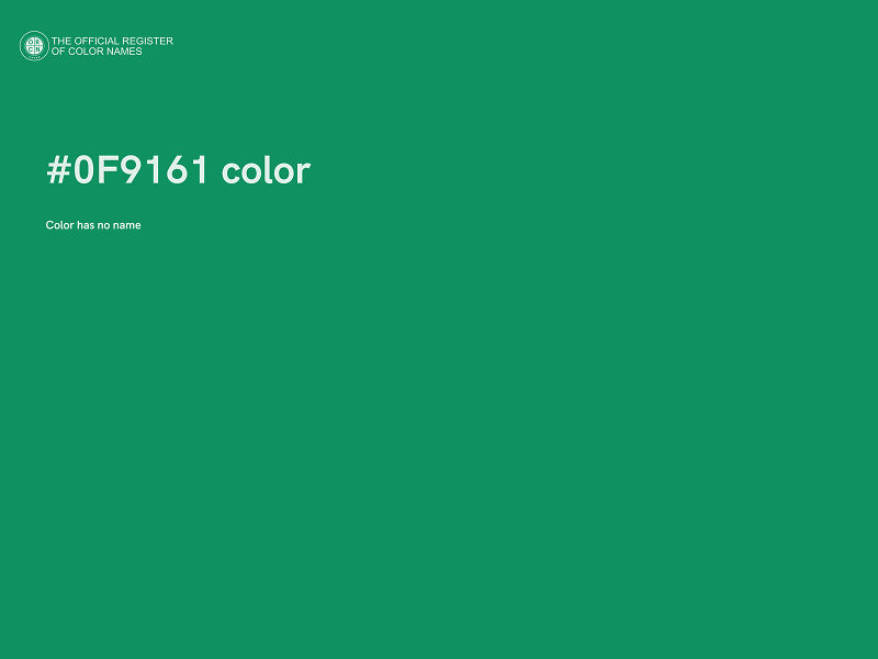 #0F9161 color image