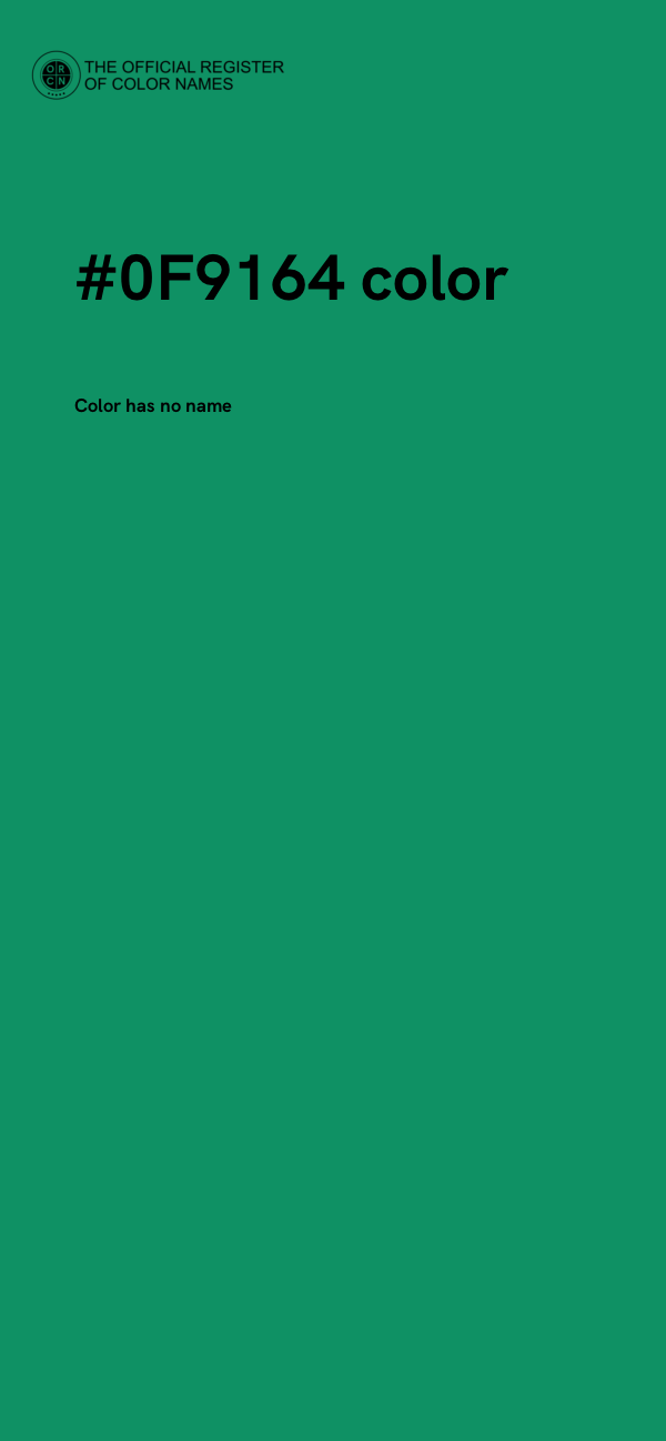 #0F9164 color image