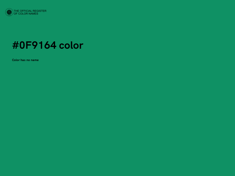 #0F9164 color image