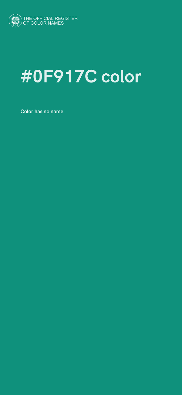 #0F917C color image