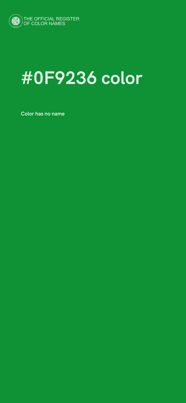 #0F9236 color image