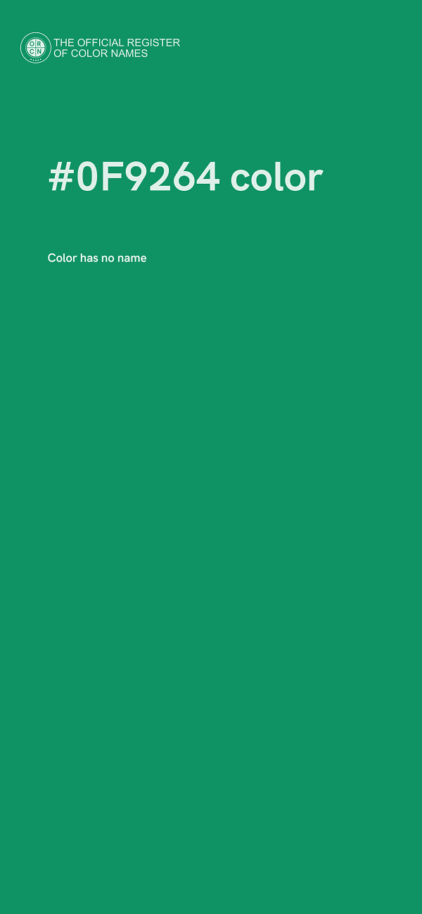 #0F9264 color image