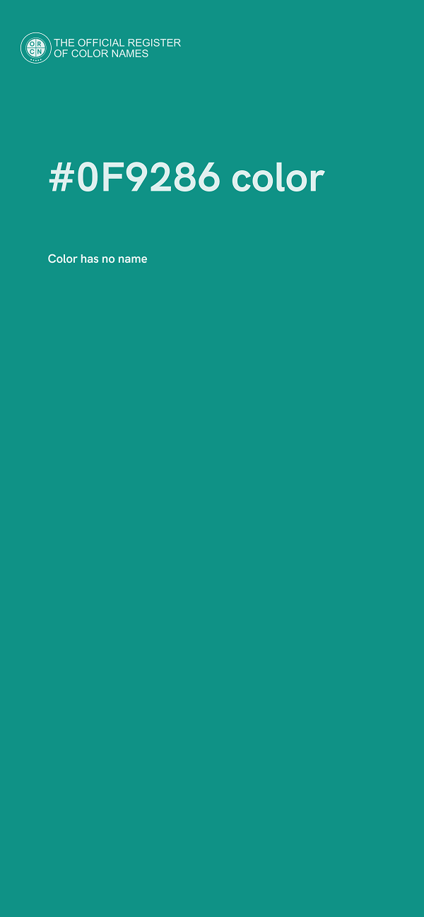 #0F9286 color image