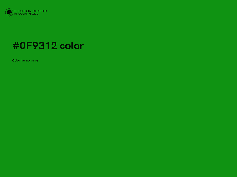 #0F9312 color image
