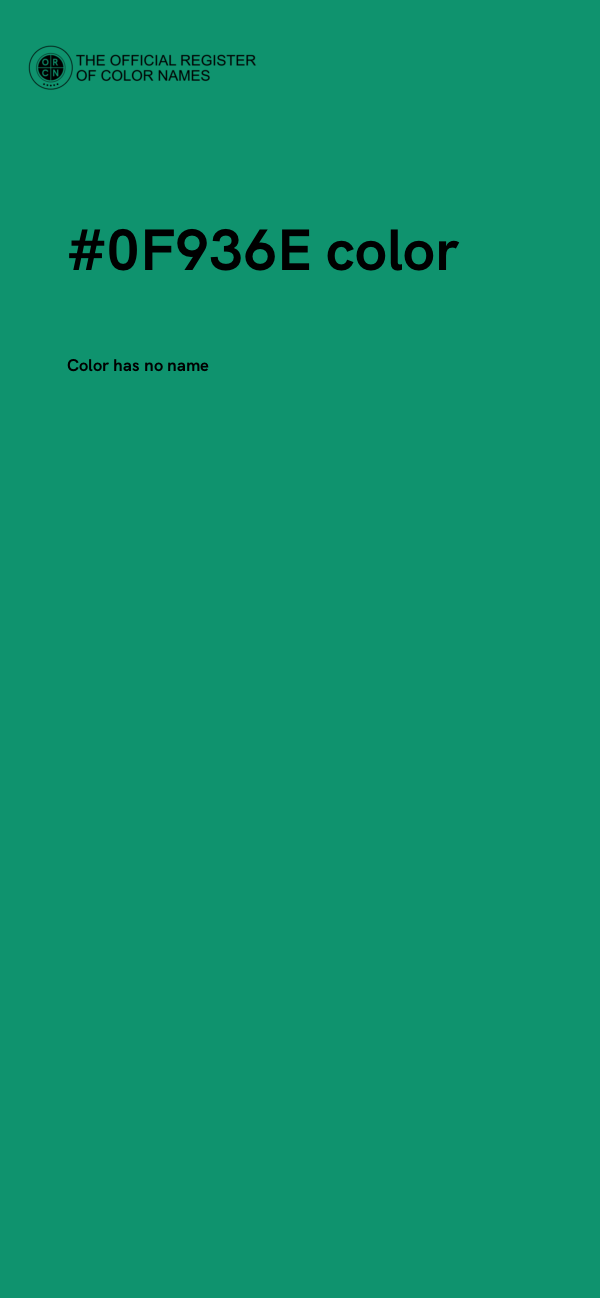 #0F936E color image