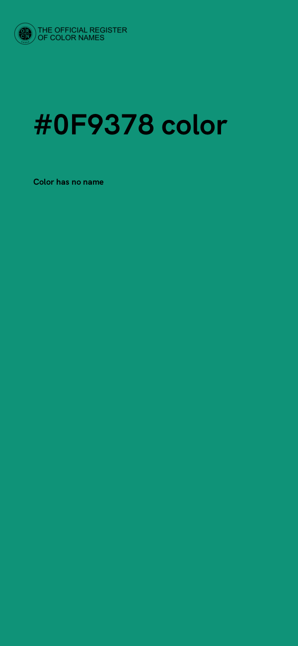 #0F9378 color image