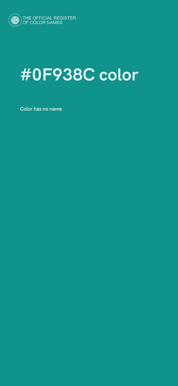 #0F938C color image
