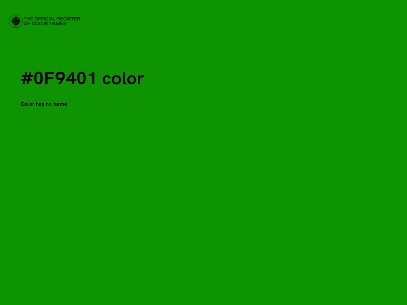 #0F9401 color image