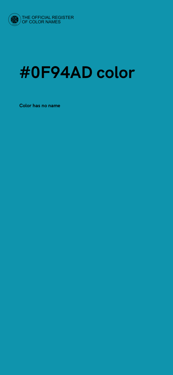 #0F94AD color image