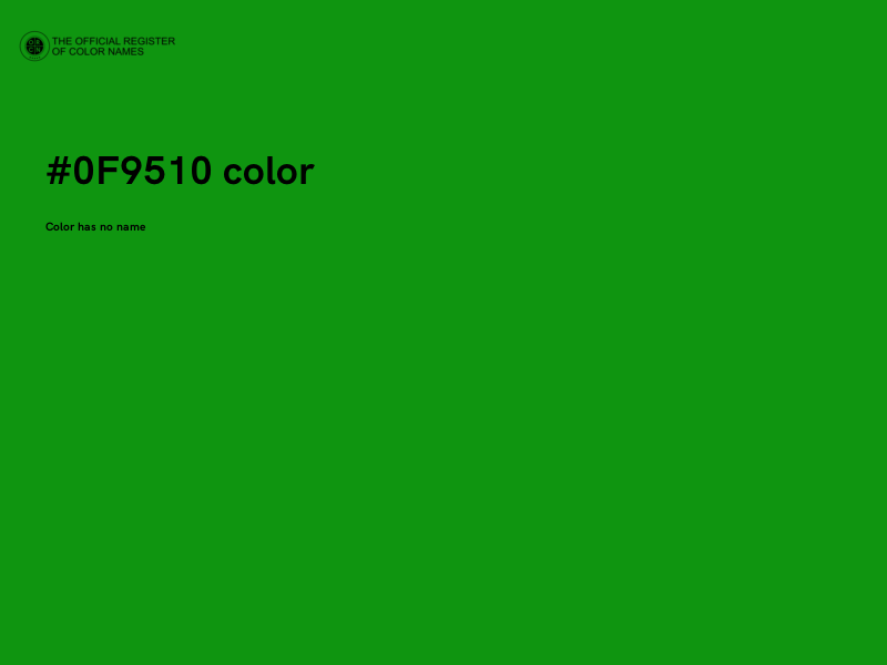 #0F9510 color image