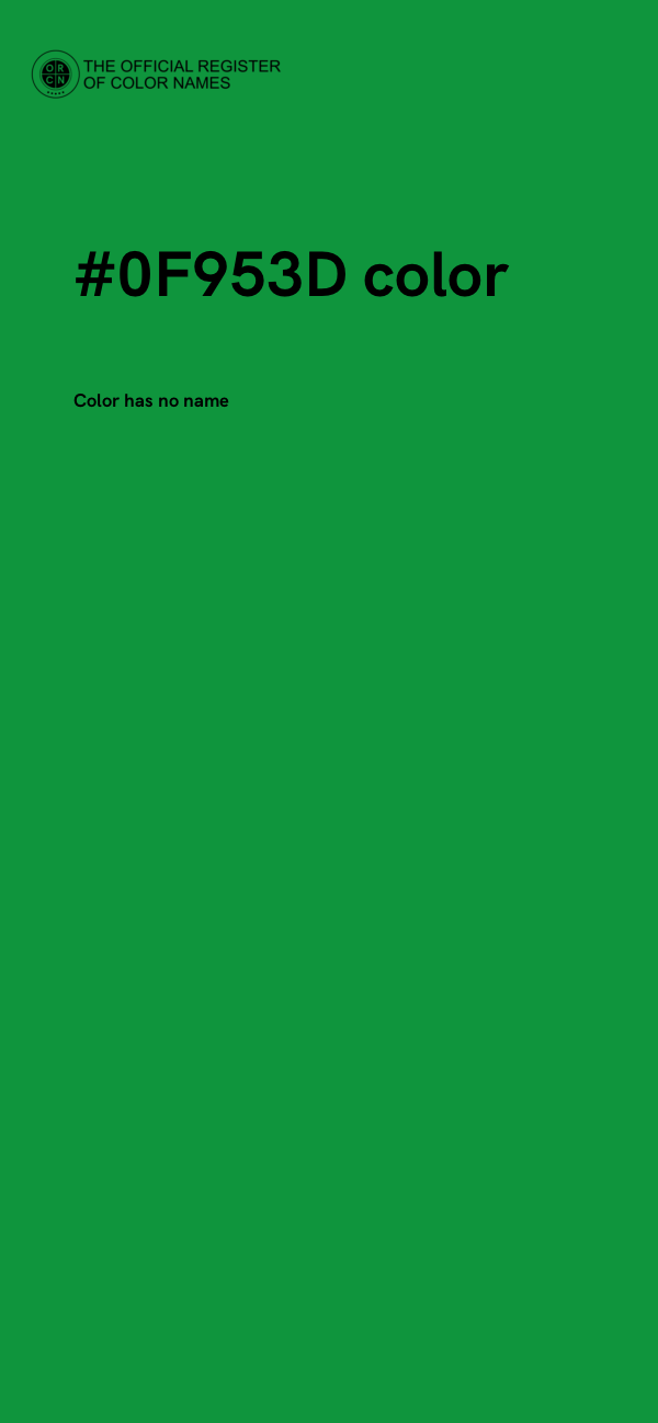#0F953D color image
