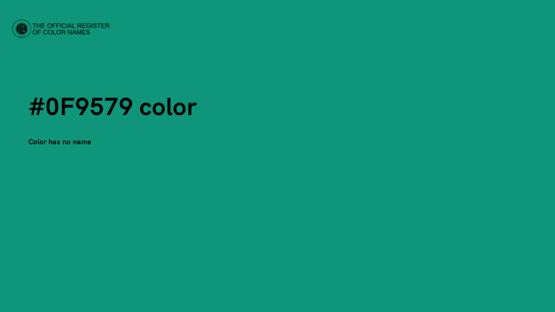 #0F9579 color image