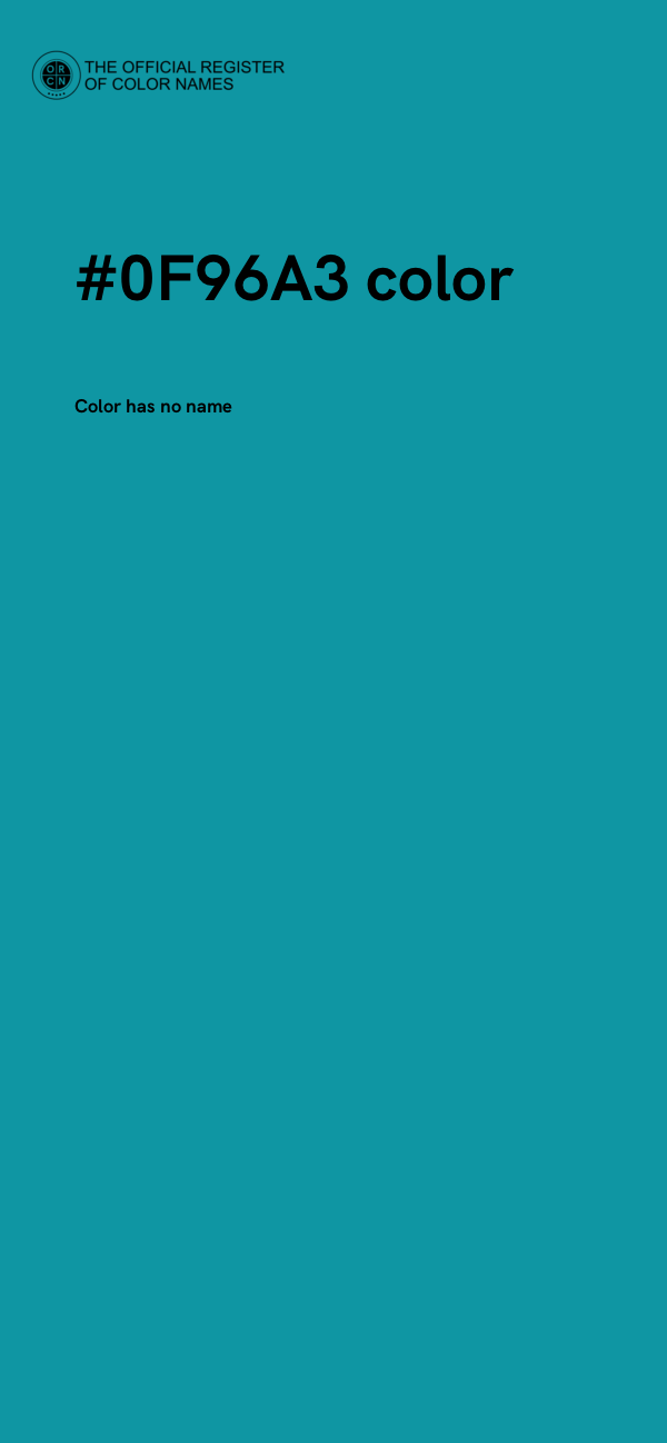 #0F96A3 color image