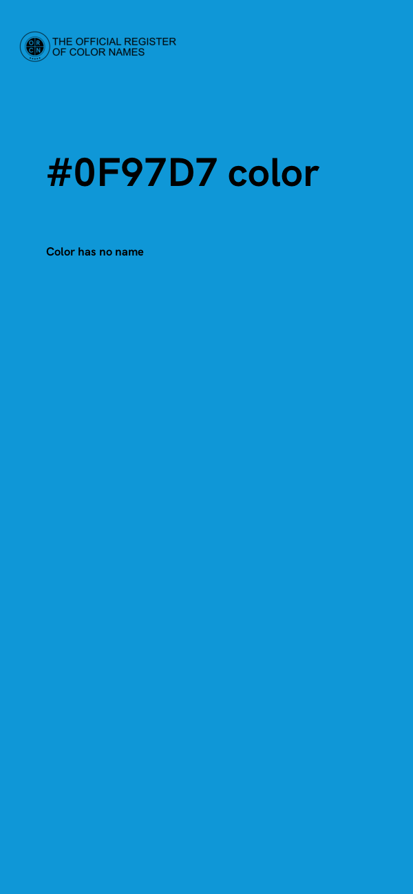 #0F97D7 color image