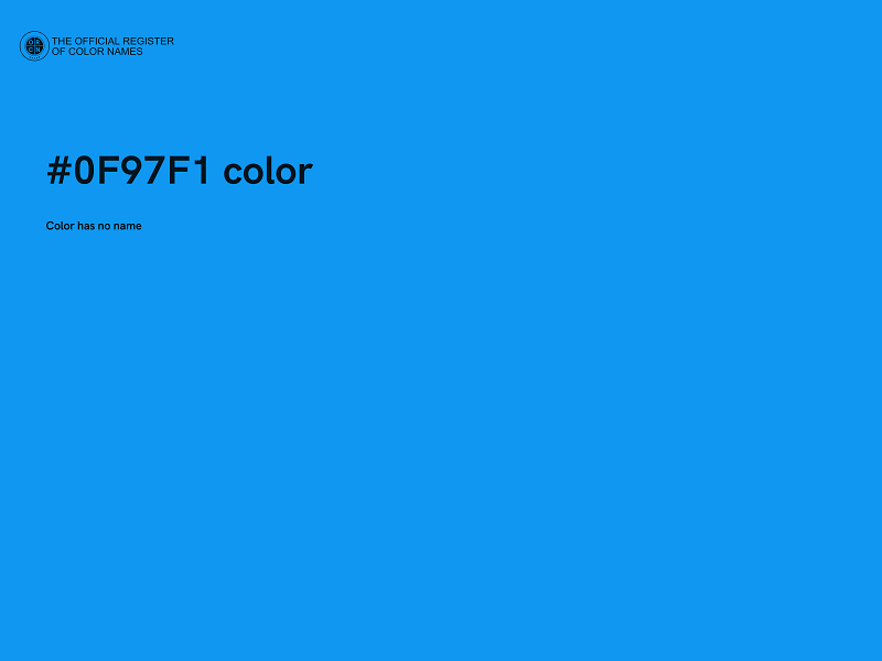 #0F97F1 color image