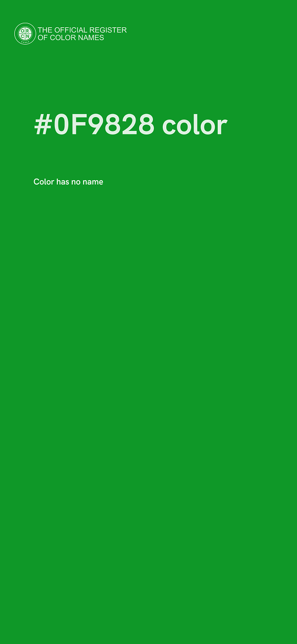 #0F9828 color image