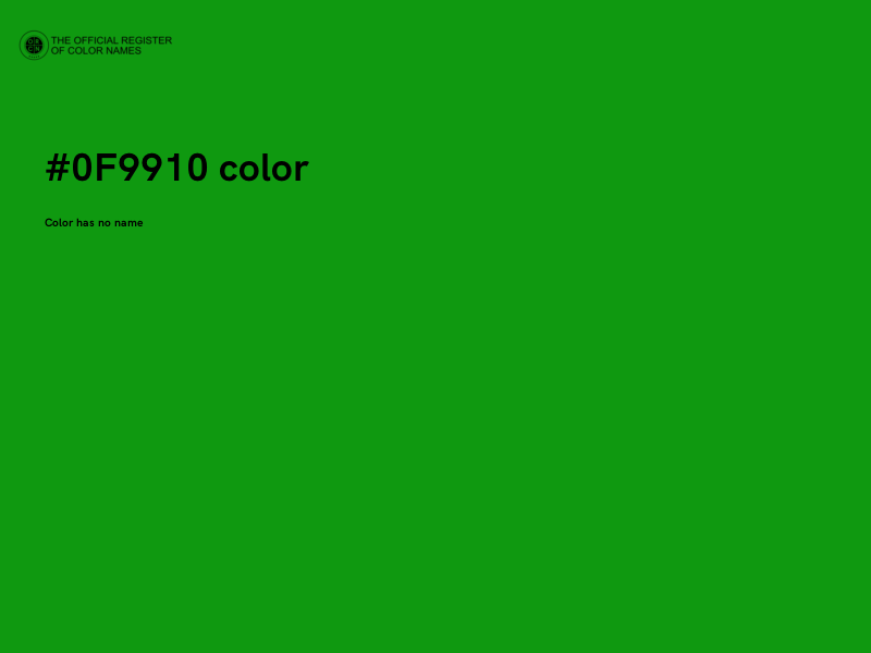 #0F9910 color image