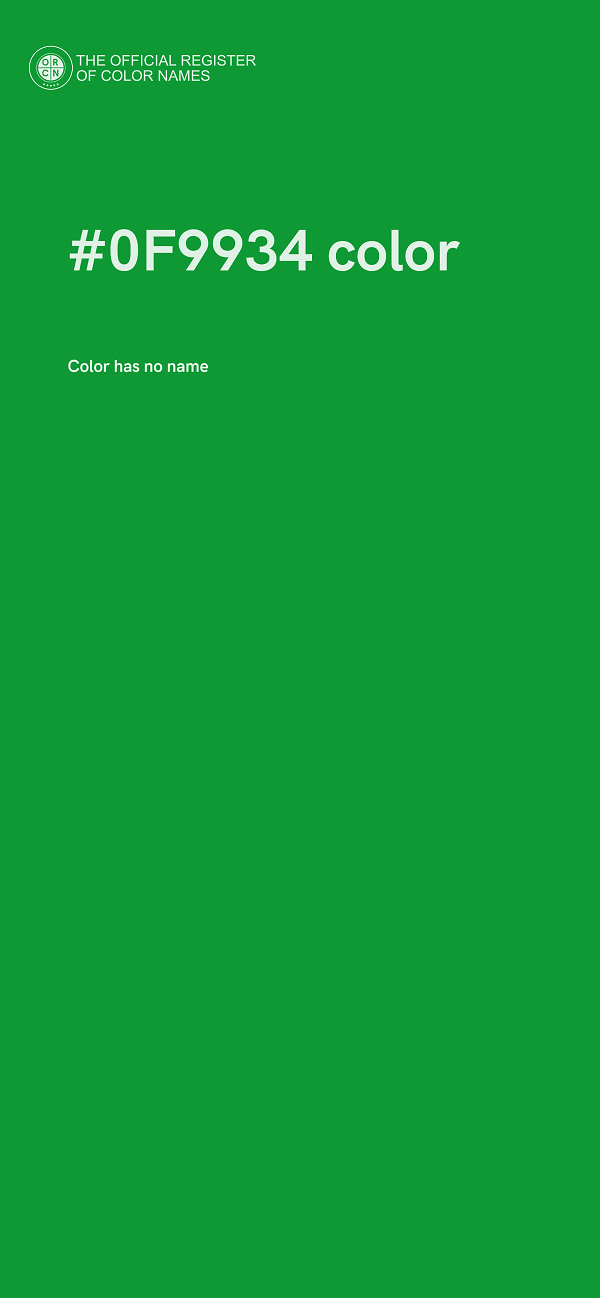 #0F9934 color image