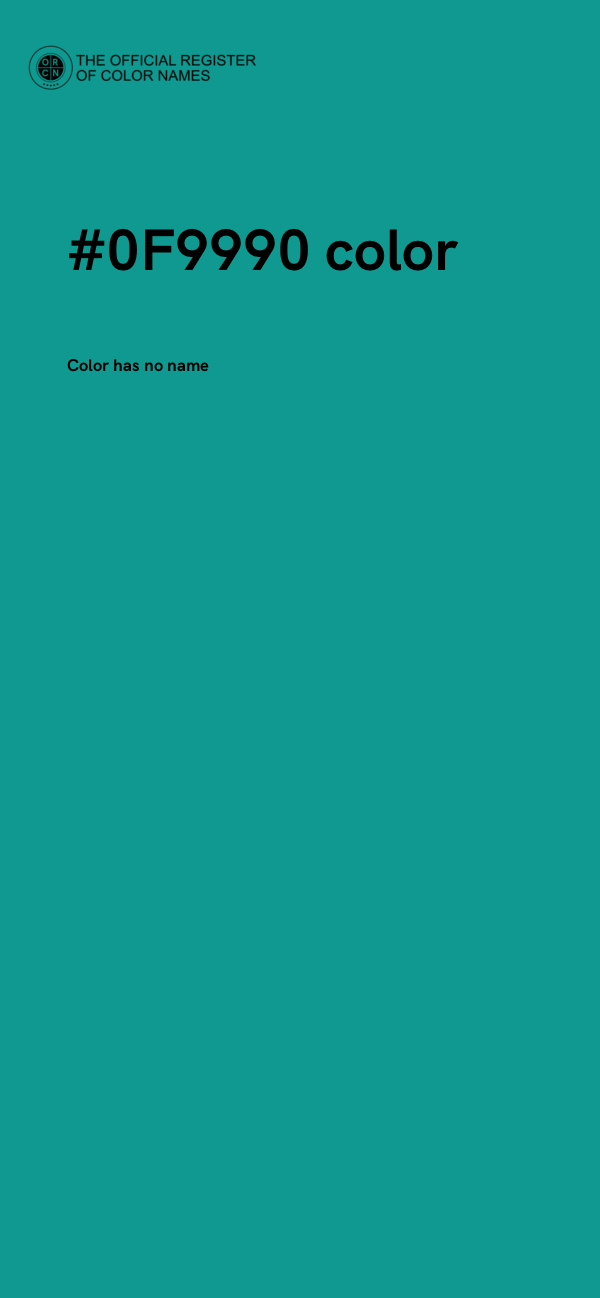 #0F9990 color image