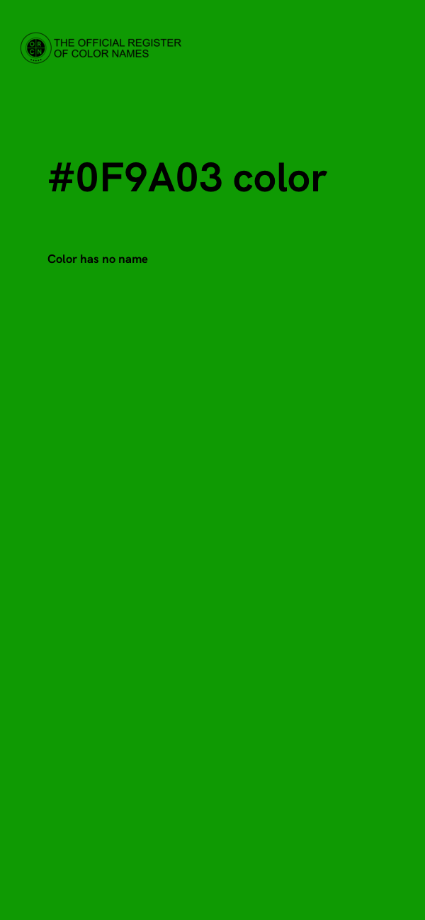 #0F9A03 color image