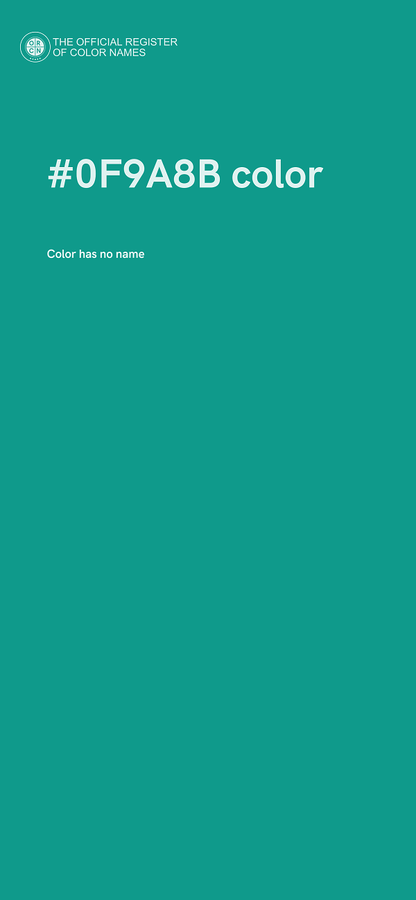 #0F9A8B color image