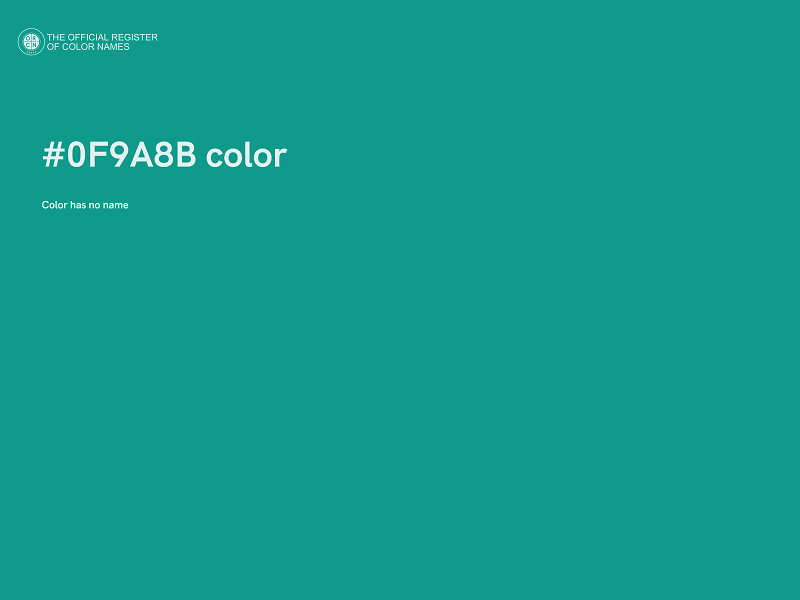#0F9A8B color image