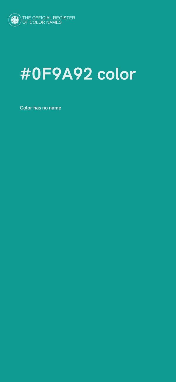#0F9A92 color image