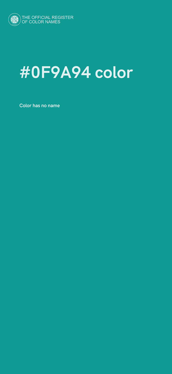 #0F9A94 color image