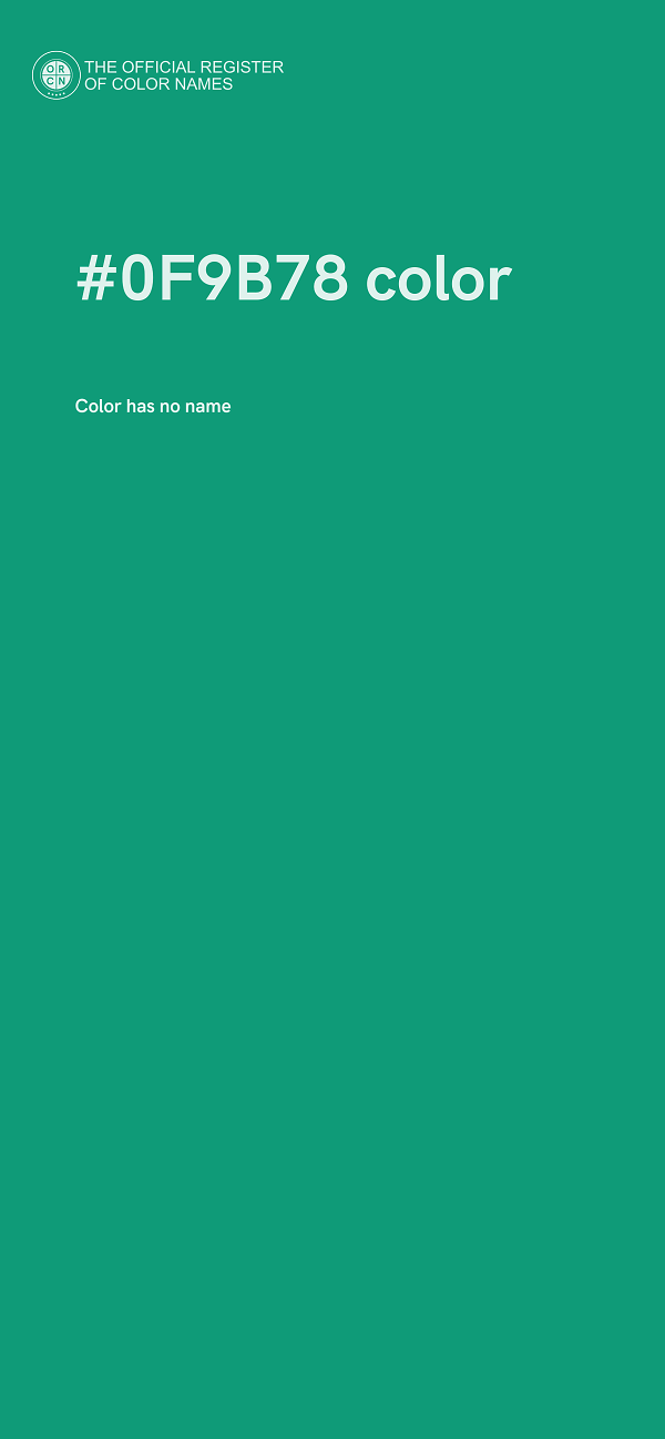#0F9B78 color image
