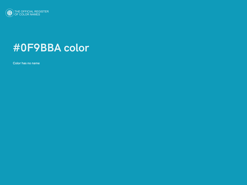 #0F9BBA color image