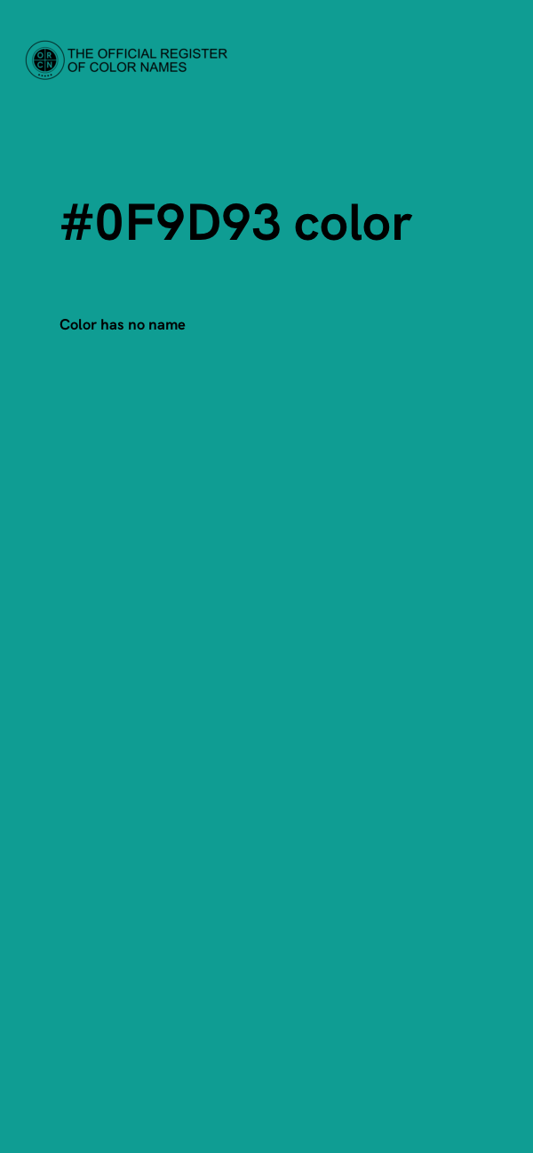 #0F9D93 color image