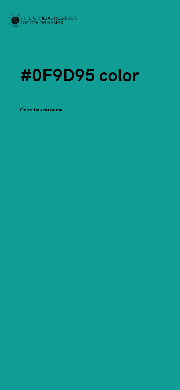 #0F9D95 color image