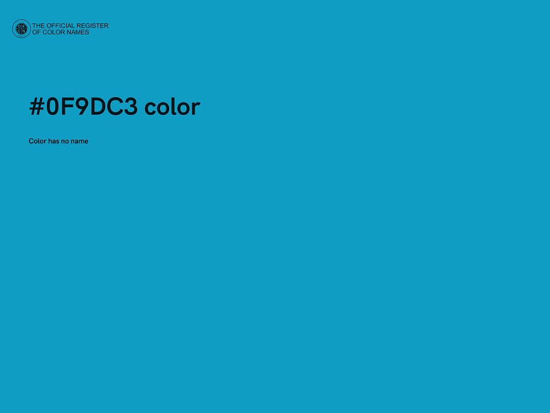 #0F9DC3 color image