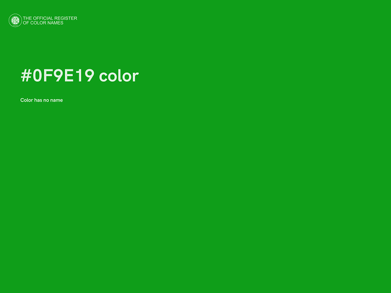 #0F9E19 color image