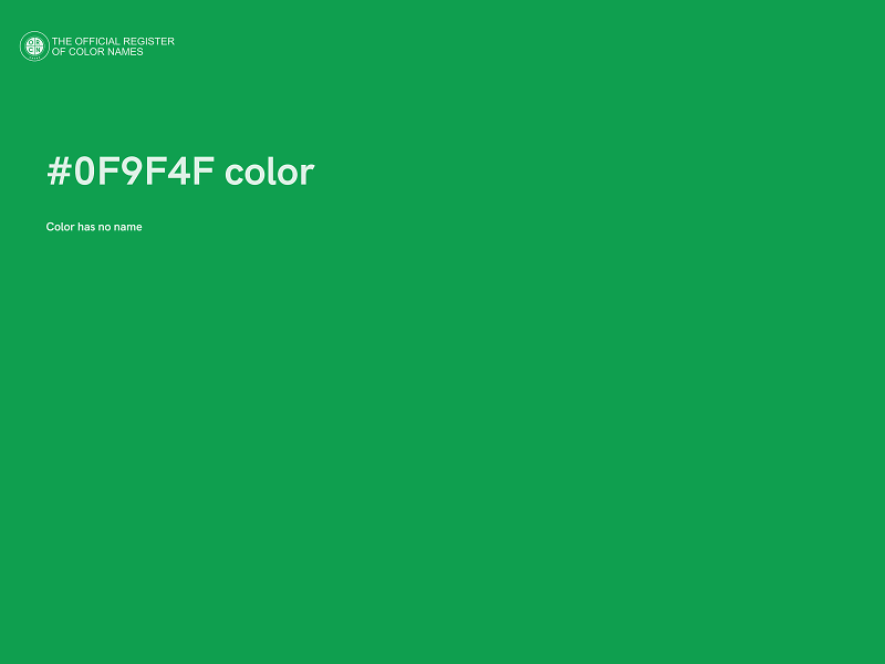 #0F9F4F color image