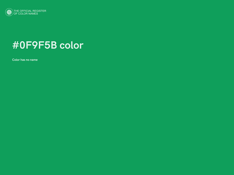 #0F9F5B color image