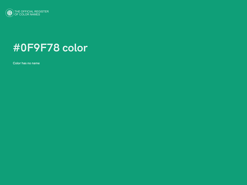 #0F9F78 color image