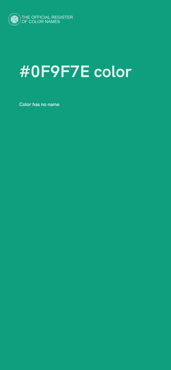 #0F9F7E color image