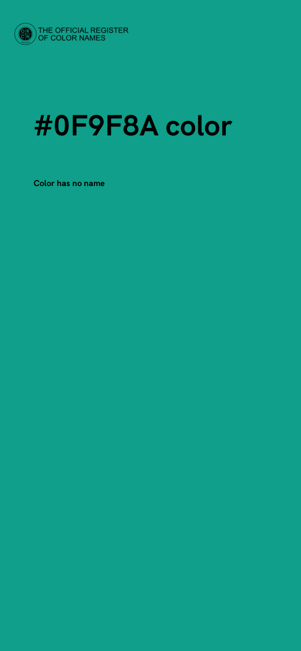 #0F9F8A color image