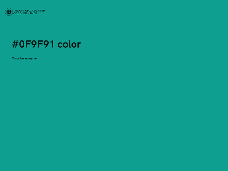 #0F9F91 color image