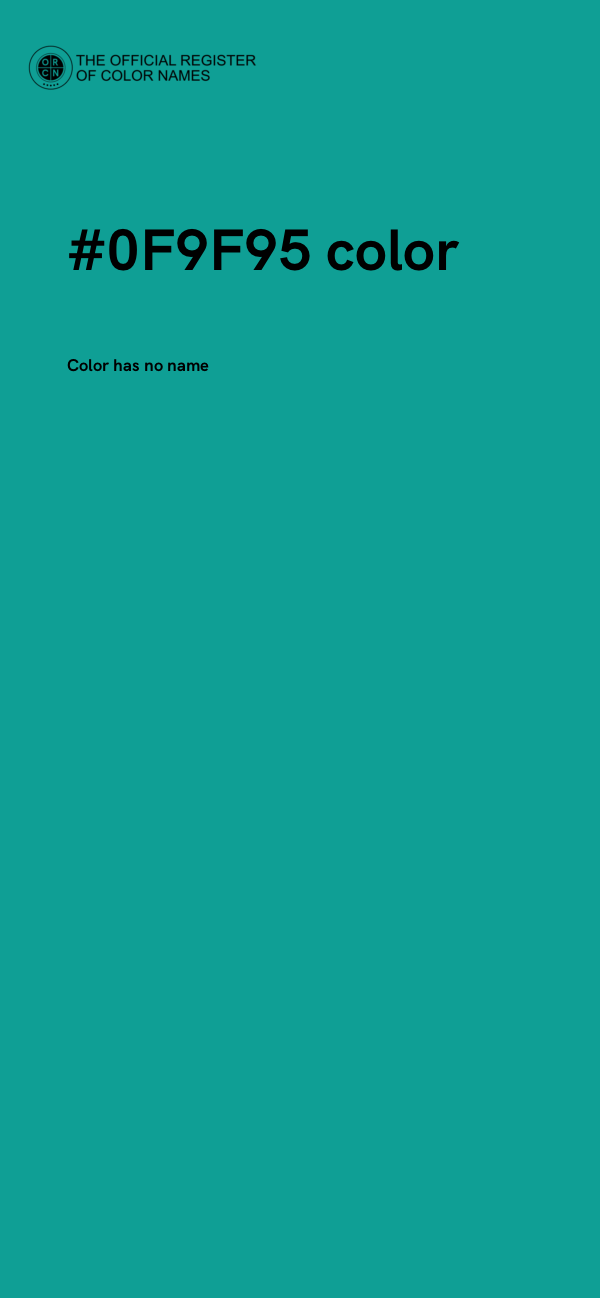 #0F9F95 color image