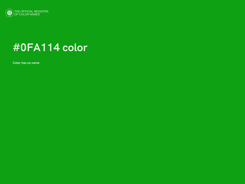 #0FA114 color image