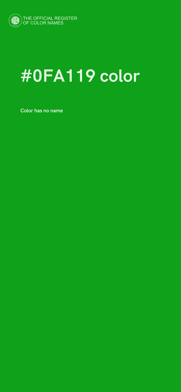 #0FA119 color image