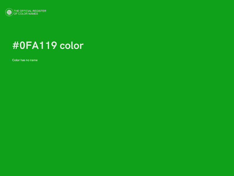#0FA119 color image
