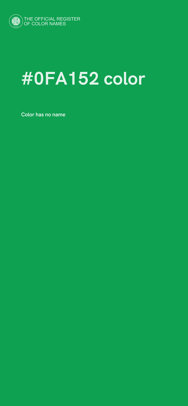 #0FA152 color image