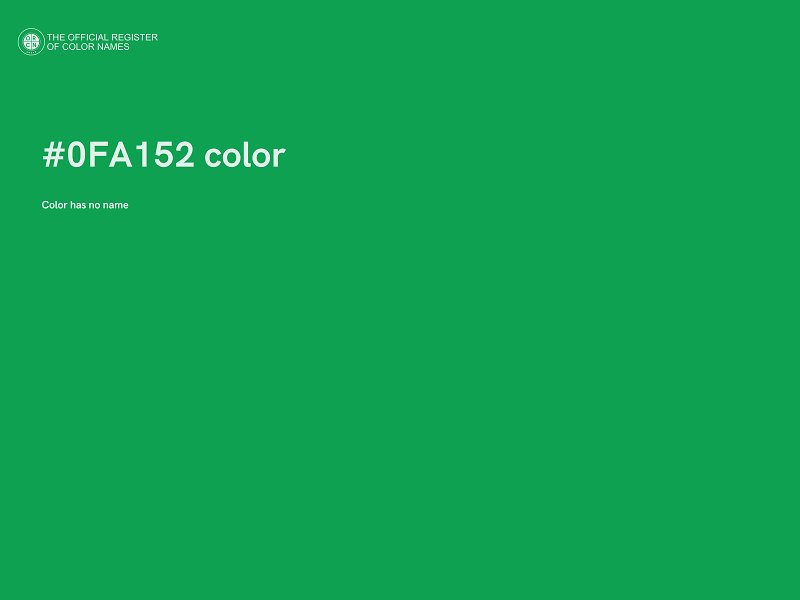#0FA152 color image