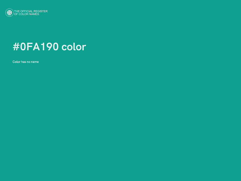 #0FA190 color image
