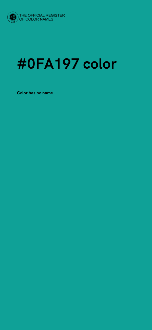 #0FA197 color image