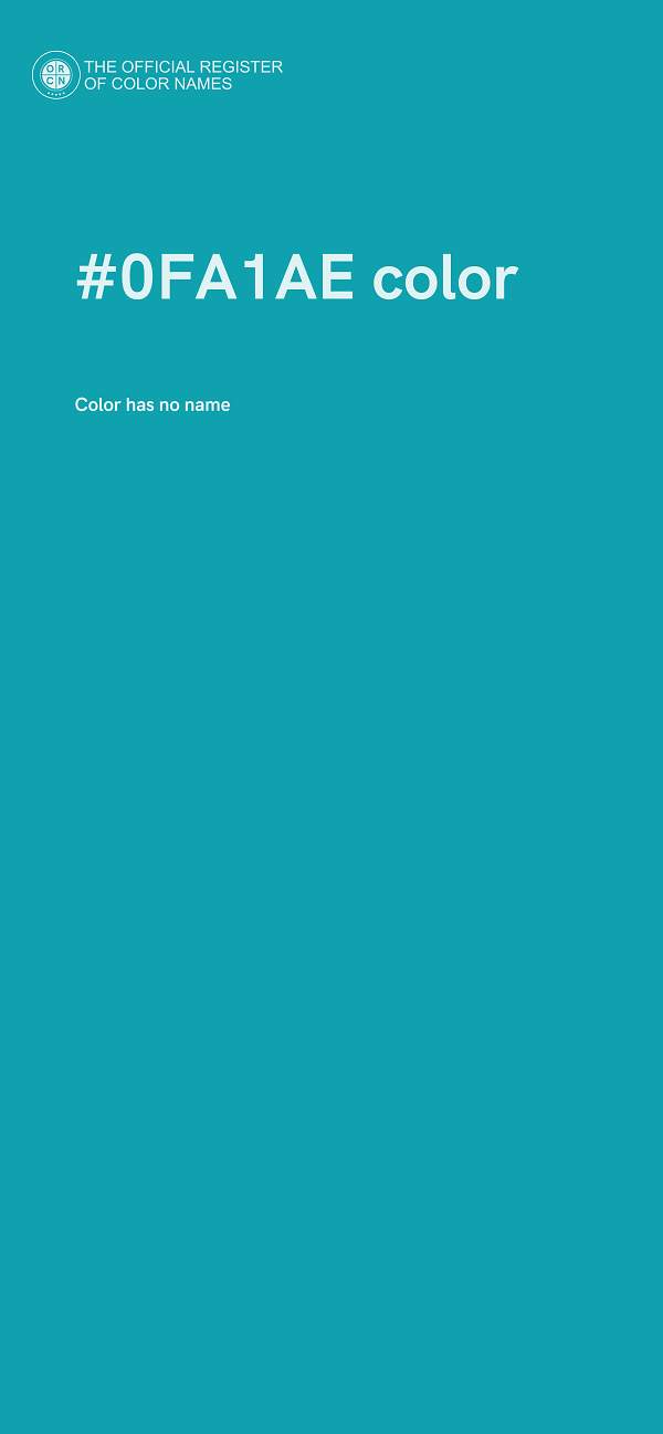 #0FA1AE color image